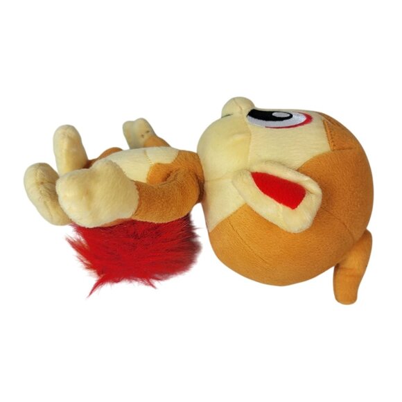 Official Pokemon Chimchar Monkey Plush Doll Figure 8" 2015 Tomy Stuffed Animal - Picture 3 of 10